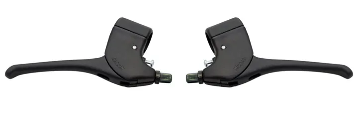 Saccon Levier de frein , En PlastiquePour frein à Machoir, noir, la paire