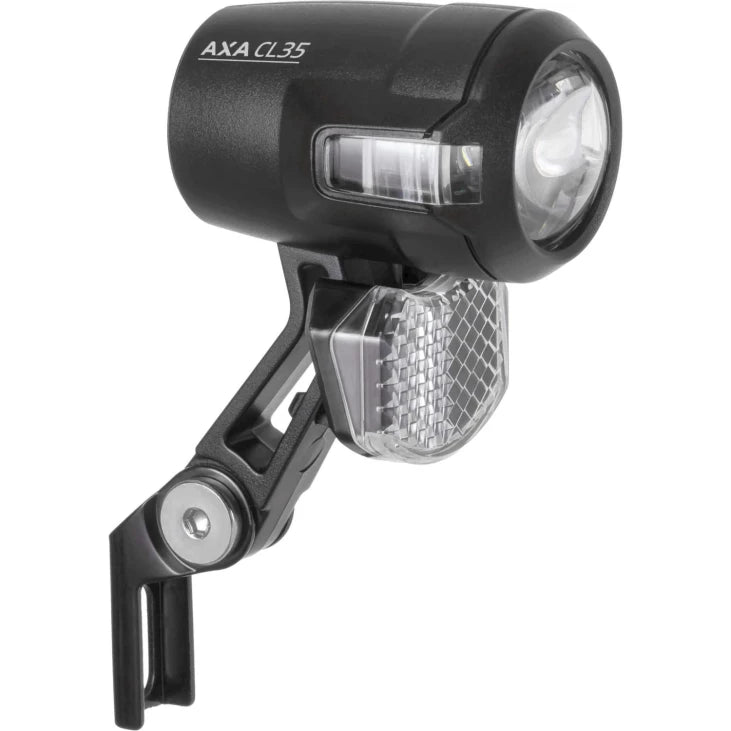 AXA :Phare avant spécial vélo électrique COMPACTLINE 35 lux dynamo 6-12V