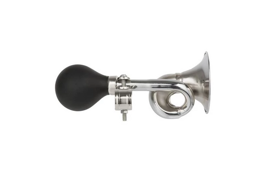 CORNET A POIRE BUGLE ,Argent, 190mm,