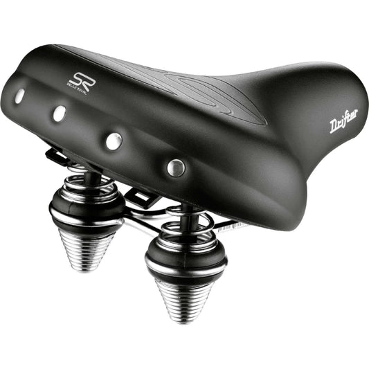 Selle Royal Drifter gel, ville pour position assise droite unisex noir