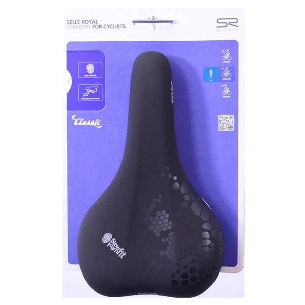 Selle Royal Selle pour Homme -Freeway Fit Moderate - Noir