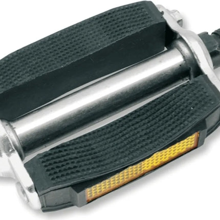 Pédales de vélo V BIKE Paire de pédales de vélo M-14 avec réflecteurs, noir ,  PAS DE VIS 14-125