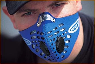 RESPRO CITY Masque antipollution ,noir, Taille L