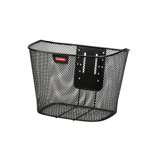 Klickfix: K0397A Panier Uni noir + fixation fixe Panier pour un montage permanent sur cintre avec attache