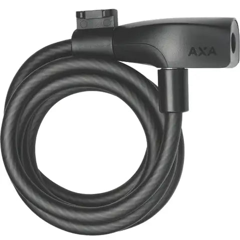 AXA , Câble antivol Resolute 8/150 cm, noir, Numéro d’article A clef ASL59430595KC