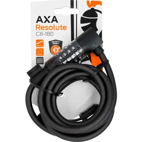 Axa Câble antivol à code Resolute C8/180 ASL59440895SC