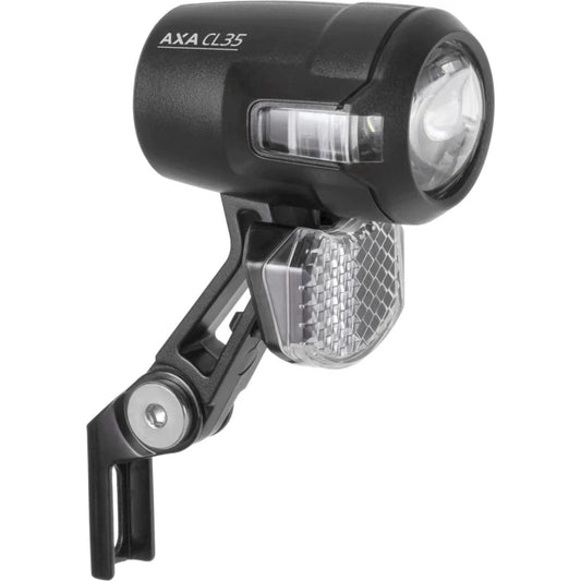 AXA :Phare avant spécial vélo électrique COMPACTLINE 35 lux dynamo 6-12V