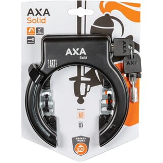 Antivol sur Cadre AXA SOLID à, clé, noir Niveau sécurité 10, Art 2