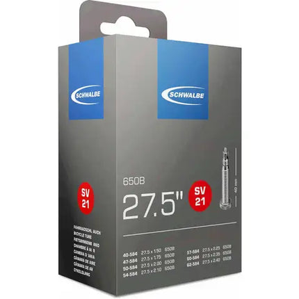 Schwalbe Chambre à air air, 26", 650B, Valve Presta SV21,  27.5 x 1.50 - 2.40 ,  40mm