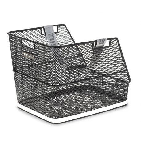 Basil:Class Panier arrière se fixe sur le porte-bagages