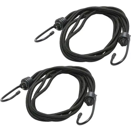 DS TENDEUR DE BAGAGES Luggage binders 185 cm, noir, avec crochets (2 pces dans le sachet)