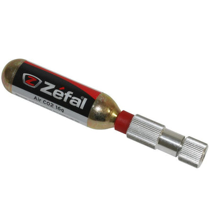 GONFLEUR ZEFAL EZ CONTROL (DEBIT REGLABLE) AVEC CARTOUCHE CO2 FILETE 16g (VP/VS)