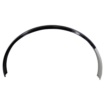Garde boue arrière Velo Hollandais taille 28x1 3/8 (622-37) Compatible : Gazelle , batavus etc acier noir/blanc