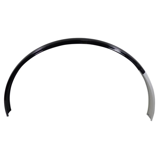 Garde boue arrière Velo Hollandais taille 28x1 3/8 (622-37) Compatible : Gazelle , batavus etc acier noir/blanc