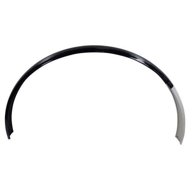 Garde boue arrière Velo Hollandais taille 28x1 3/8 (622-37) Compatible : Gazelle , batavus etc acier noir/blanc