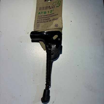 PEX - BEQUILLE POUR VELO DE 12",EN ACIER, SE FIXE AVEC LA ROUE ARRIERE