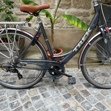 TREK -  Vélo d'Occasion de ville, Cadre Alu;, 51CM, 6 Vitesses sur derailleur SHIMANO,