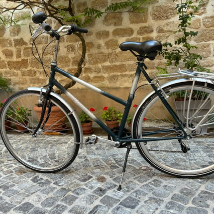 VELO OCCASION CYRUS VTC, CADRE MIXTE, EN ACIER, 6 VITESSES "OCCASION COMME NEUF"
