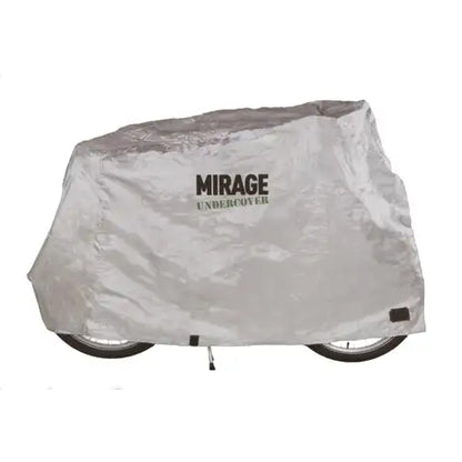 Housse de protection universelle pour vélo Mirage Rainfall Silver, pour 1 vélo. Matériau : polyester 170D.Article no: KDFP40