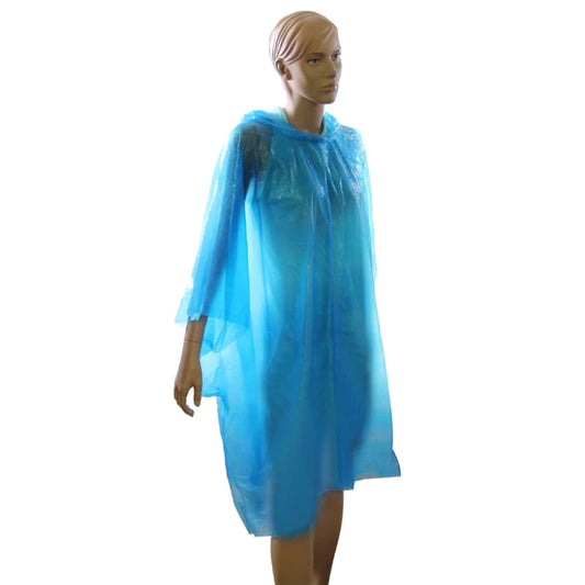 Mirage : Poncho plastique, blue