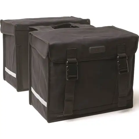 NEWLOOXS SACOCHES DOUBLE CANVAS CAMPING 031.410 66LIT