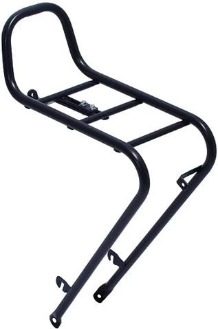 Steco : Flow porte-bagage avant 28" , compatible avec fourche suspendue, montage facile sur la fourche