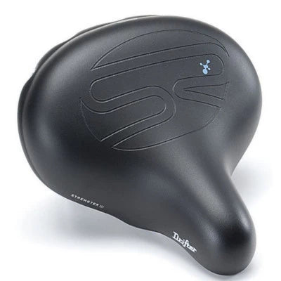 Selle Royal Drifter gel, ville pour position assise droite unisex noir