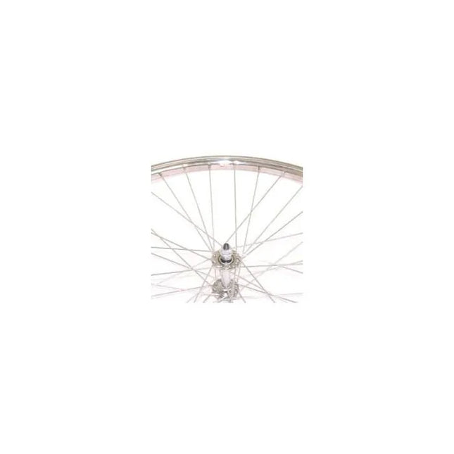 ROUE AVANT  28 X 1 3/8, (622-22),36T, ACIER IOXIDABLE, VAN SCHOTHORST, RAYON INOX., POUR VELO HOLLANDAIS