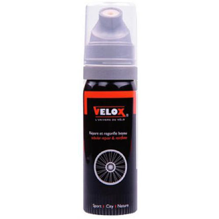 AEROSOL ANTI-CREVAISON VELOX Compatibilité Valve : Presta , Route 700X 18-25mm