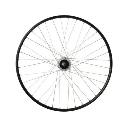 ROUE AVANT 700-19C, DYNAMO SHIMANO 6V, 2.4W, NOIR, JANTE ARAYA JAPON, 36T, ROLLER BRAKE COMPATIBLE