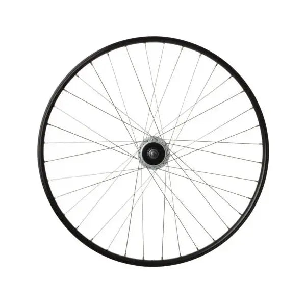 ROUE AVANT 700-19C, DYNAMO SHIMANO 6V, 2.4W, NOIR, JANTE ARAYA JAPON, 36T, ROLLER BRAKE COMPATIBLE