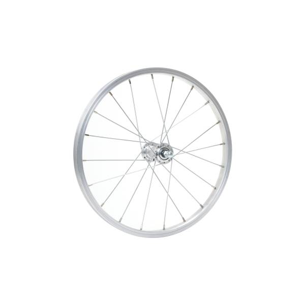 RIGIDA, ROUE Vélo Avant 18", 355-19, alu. , simple paroi, axe plein , vélo ville