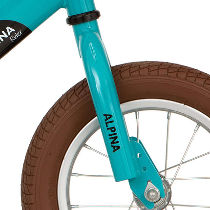 ALPINA  DRAISIENNE, ENFANT 12" SOLIDE, SELLE ET LE GUIDON REGLABLE