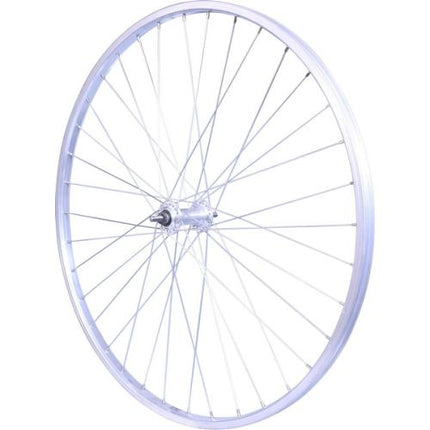 VELOX Roue avant VTT 26" (559-19c) M110 Aluminium, axe plein Argent