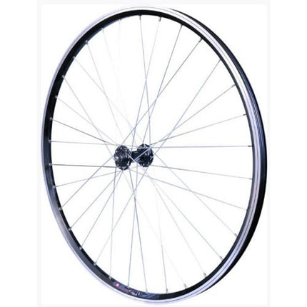 ROUE VELOX,  28" (622-19C)Magnum noir, avant, 32T,  double paroi, blocage rapide, oielletts,