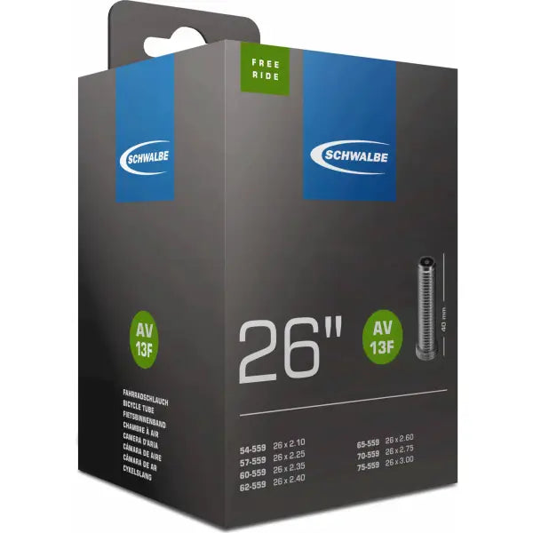 Schwalbe Chambre à air  AV 26D    26 x 2.10 - 3.00 Valve Schrader