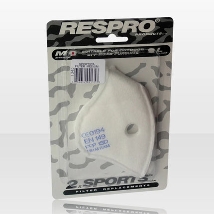 Filtre Respro Pour le modèle city, sportt ou techno vendu par 2 dans la boite