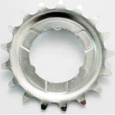 Pignon STURMEY 18 D velo ville 1/8, silver