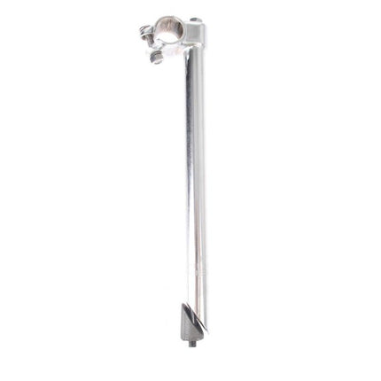 Potence de guidon classique vélo ville/vélo hollandais chromée 30cm 22.2mm