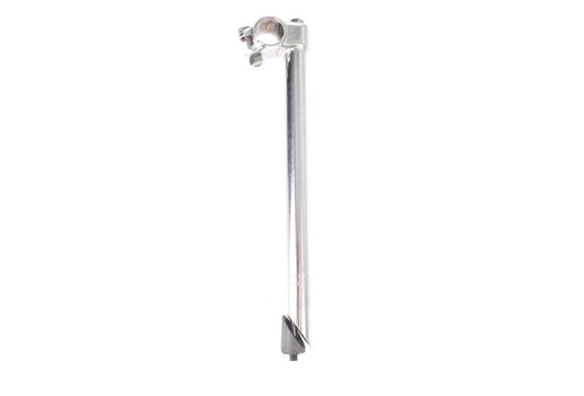 Potence de guidon classique vélo ville/vélo hollandais chromée 30cm 22.2mm