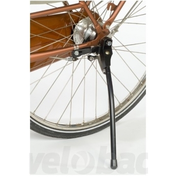 Béquille spéciale Steco Stabiel 26" ou 28" pour vélo chargé. Pour plus de stabilité