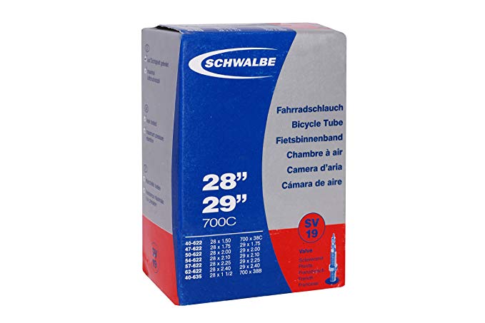 Schwalbe SV19   valve presta  27.5" 28" et  29"    584 -635 /  40-54