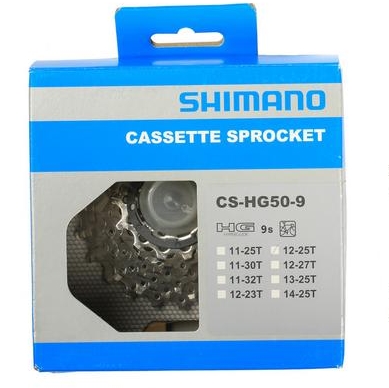 Shimano Cassette 9 viteses CS-HG50-9   11- 25t ARGENTé