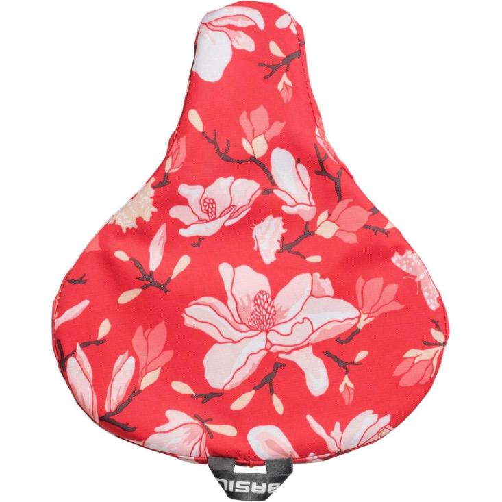 Basil : Couvre selle Magnolia Rouge Pour selle large